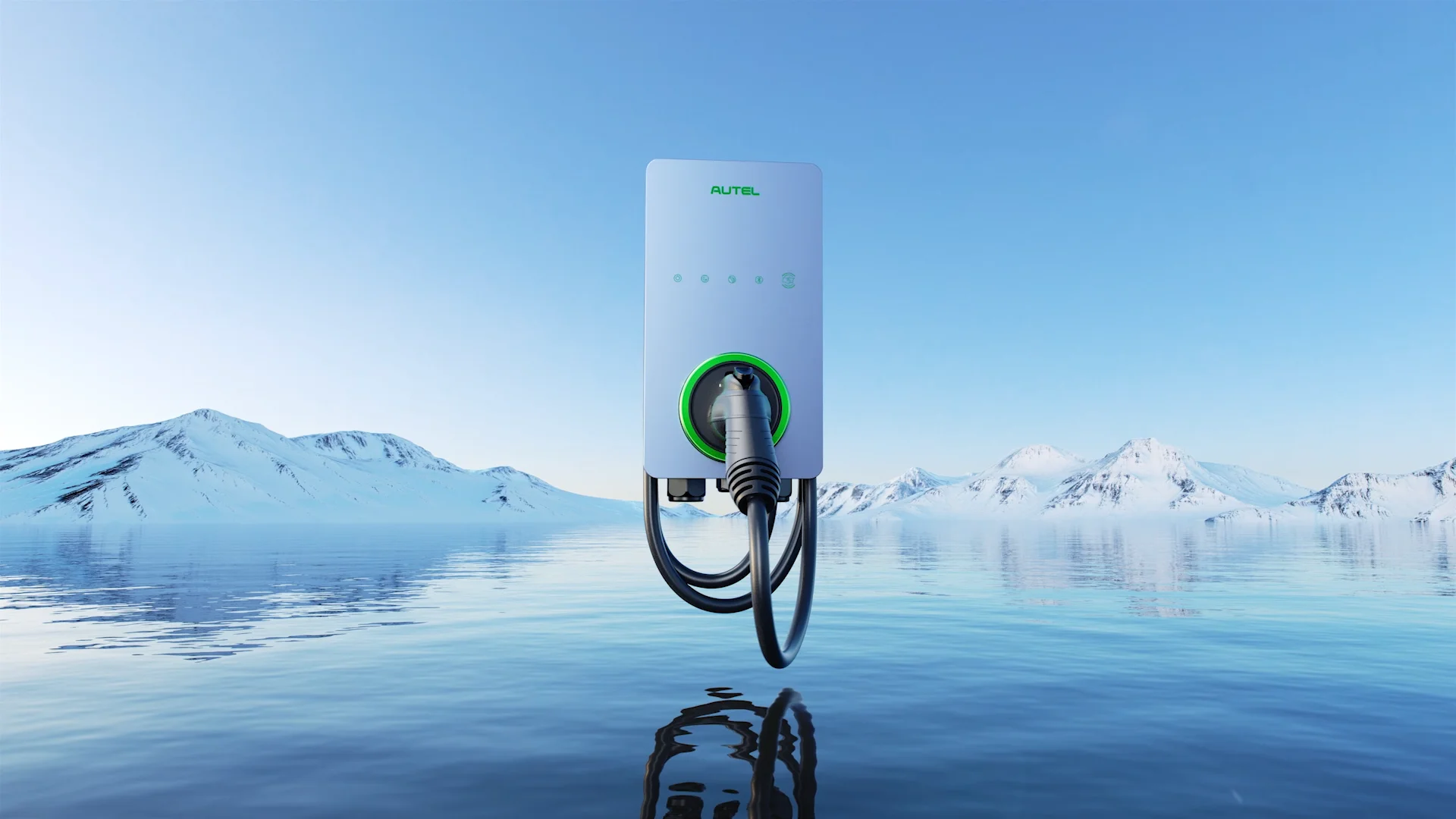 Autel Ev Charger Level2 Sae J1772 1 Phase 230v Electric Car Ev Charging