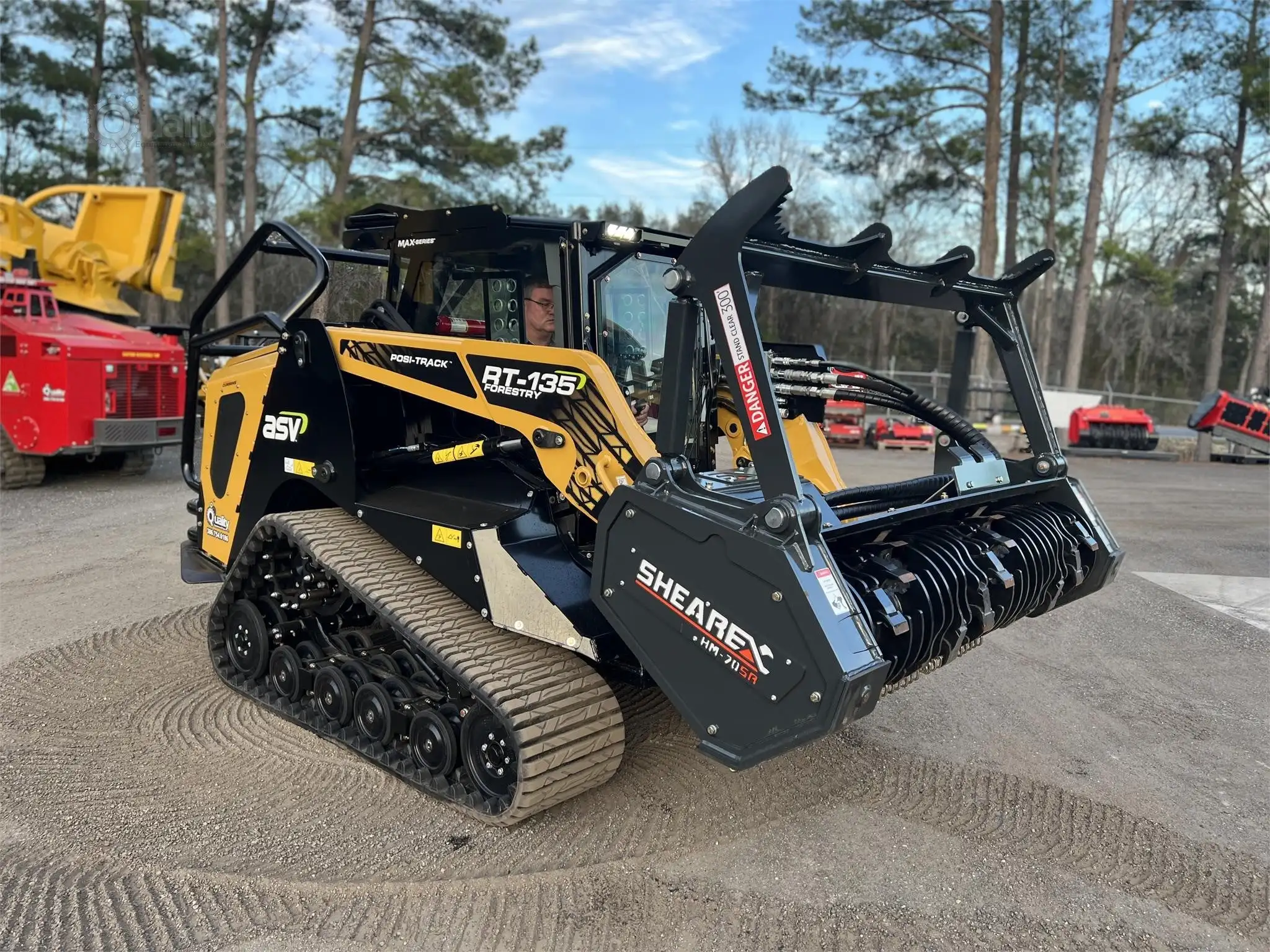 2024 Asv Posi-Track RT135F 132 HP Cummins Engine Track Skid Steer Loader Front Loader with Core Components Pump Gearbox Bearing