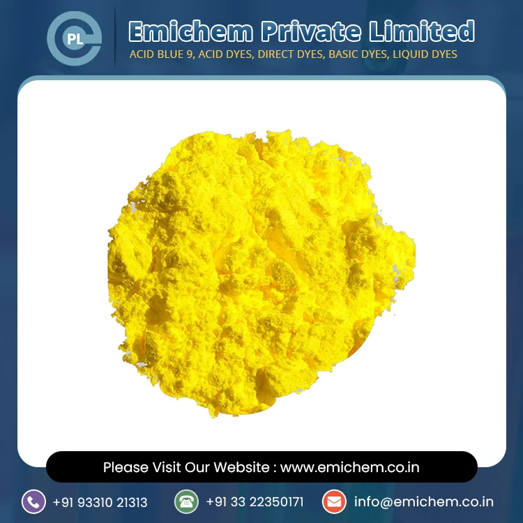Acid Dyes Powder Acid Yellow 23 Cotton Fabric Dyes At Wholesale Price