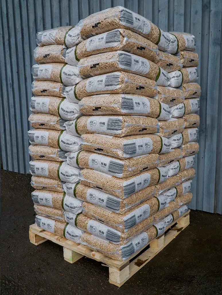 Europe Wood Pellets Din Plus / Enplusa1 Wood Pellets From Romania