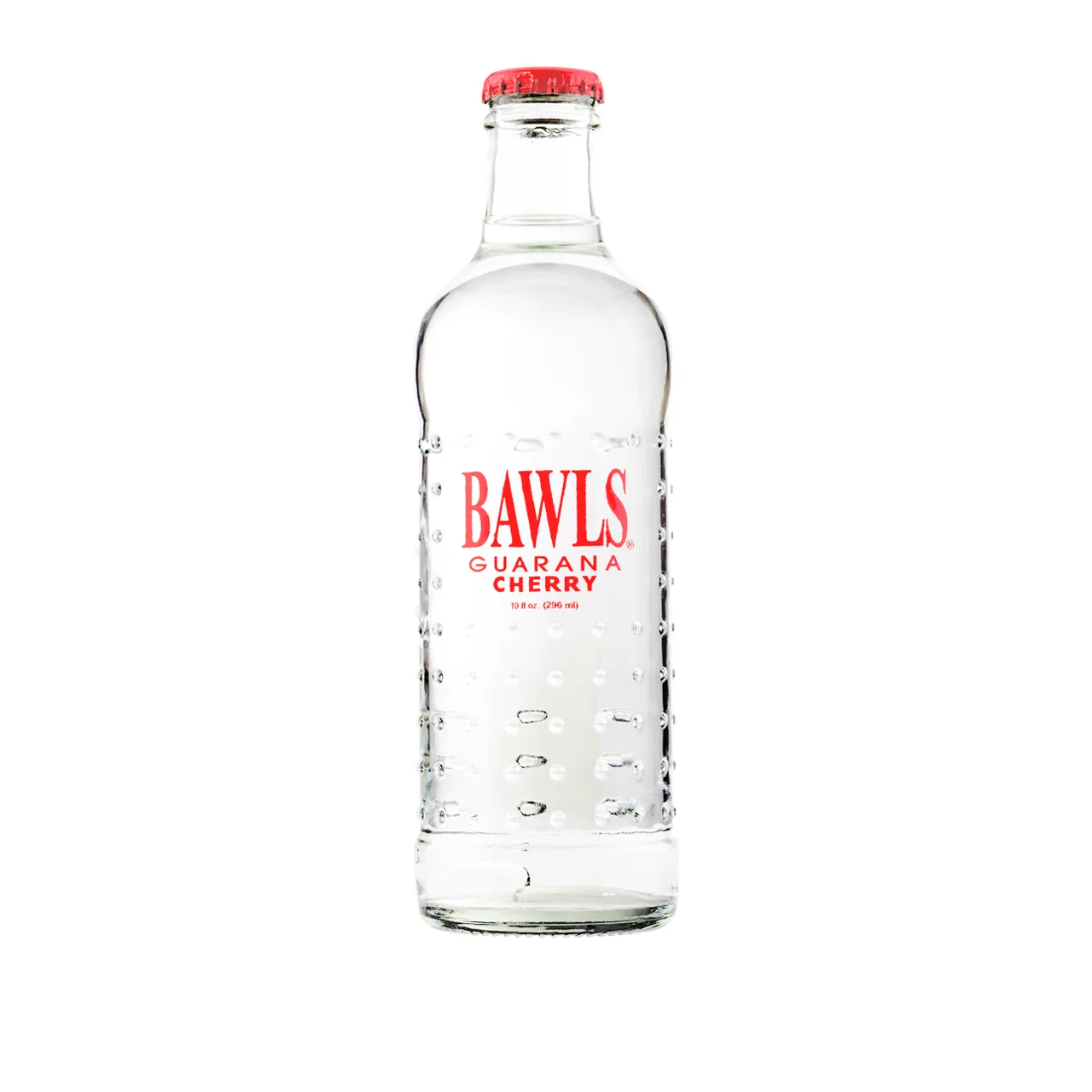 Bawls Cherry Botella De Cristal Para Bebida De Sodacon Guaranacaffeada10 Oz Caja De 12 