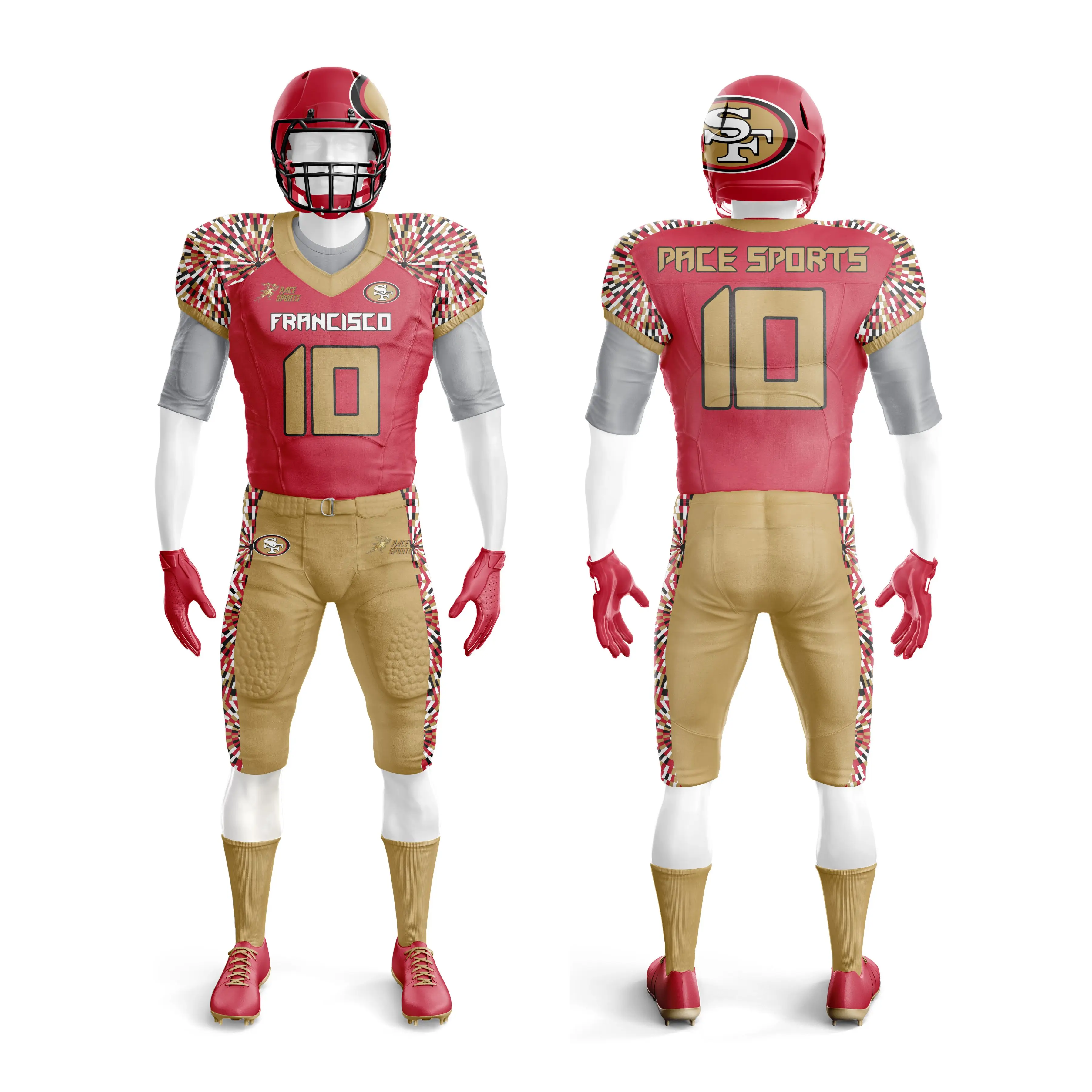 2024年ベストデザイン完全に昇華したアメリカンクラブフットボール