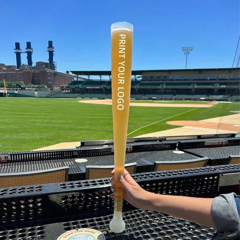 Custom 24oz 700ml Baseball Bat Beer Mugs Protective The Bat Beer Cup