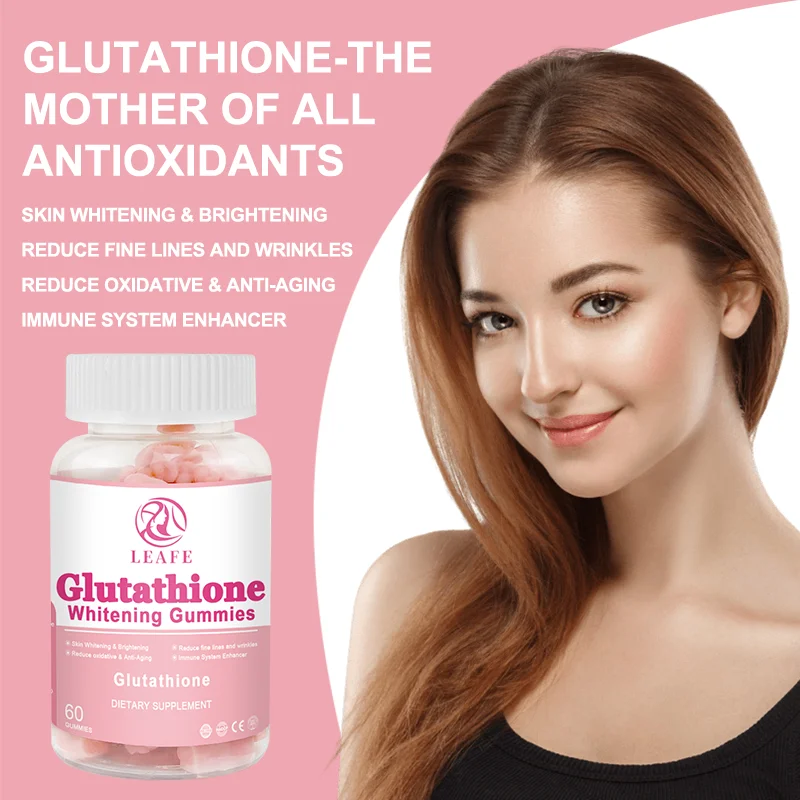 Private Label Healthcare Supplement Glutathione Skin Whitening Gummies ...