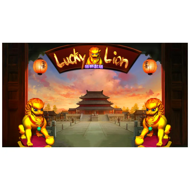 Hot Happy New Year Lucky Lion Jqk Version Dual Screen Touch Screen Link  Coin Operated Game Board - Buy Coin Operated Game Board,Video Dual Screen  Touch Screen Link Game Board,Hot Happy New