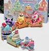 TOPTOY Winter Sledding Team  Figures  6 Boxes/Set