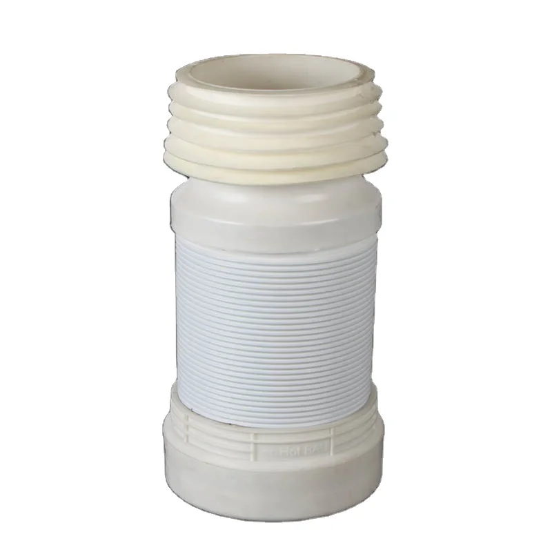 Plastic Modified 50cm-58cm PVC Sink Drainer Hose Tube Bathroom Fittings Flexible Waste Pipe