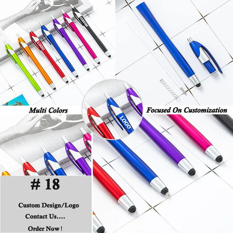 Custom Logo Multifunctional Ballpoint Pen Luxury Metal Promotional Ball