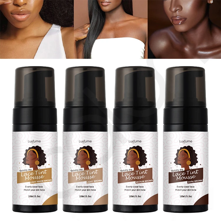 ODM Wholesale Tint Mousse Lace Wig and Frontal Styling