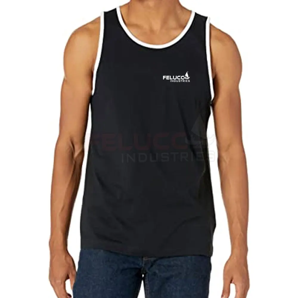 Breathable Active Wear Tank Tops Gym Fitness Wear Stylish Men's Tank