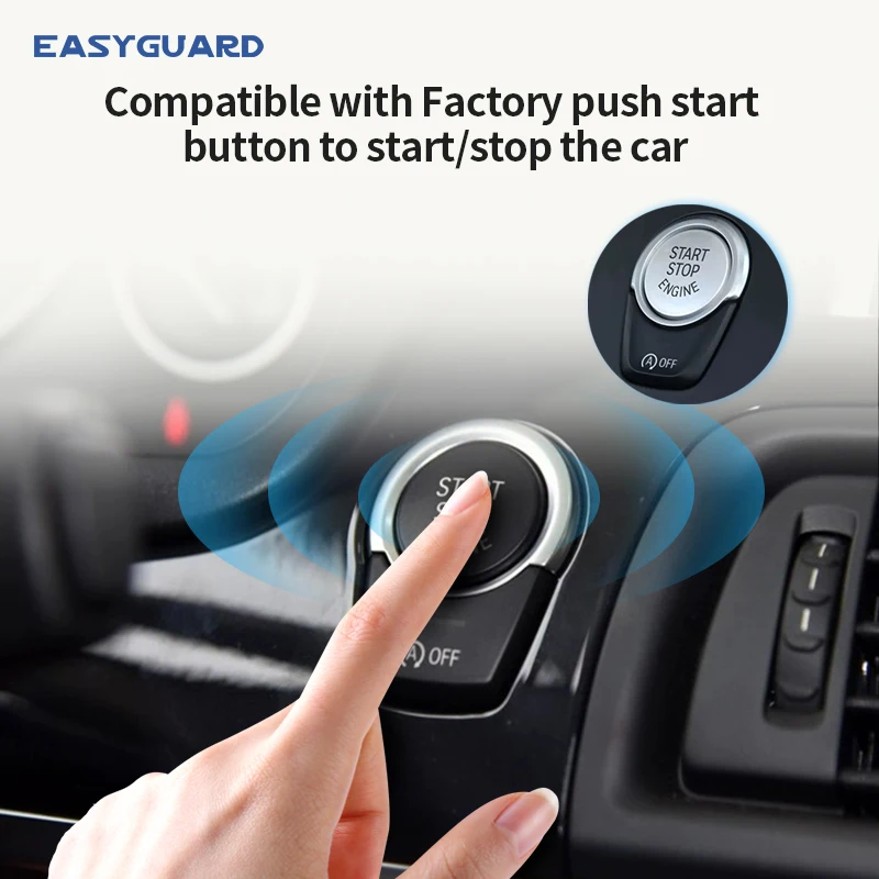 CAN BUS Car Alarm  Compatible Passive  Keyless Entry Remote Start Stop Fit for BMW F30/F31/F34/F35/F80/M3