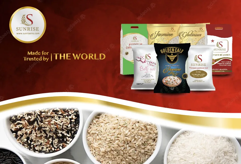 Premium Well-Milled Vietnam Golden Calf Jasmine Rice - 100% Sortexed ...