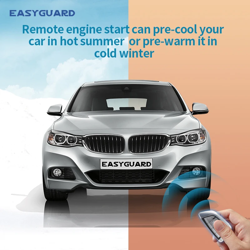 CAN BUS Car Alarm  Compatible Passive  Keyless Entry Remote Start Stop Fit for BMW F30/F31/F34/F35/F80/M3