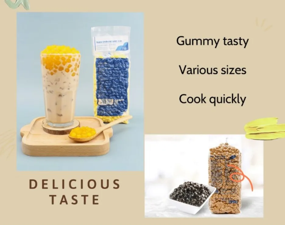 Tapioca Pearl 1 Kg Poping Ball Pearls Balls Crystal Material For Milk