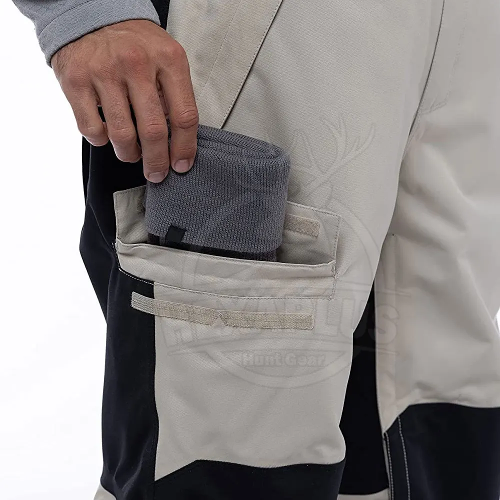 Men's Bib Snow Pants Skiing Windproof Outdoor Trousers Hight Quality