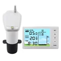TS-FT005 Water Level Gauge With 4.3" Display – 100m Wireless Range, IP65 Weatherproof Tank Sensor For Auto Filling & Temp Monitoring