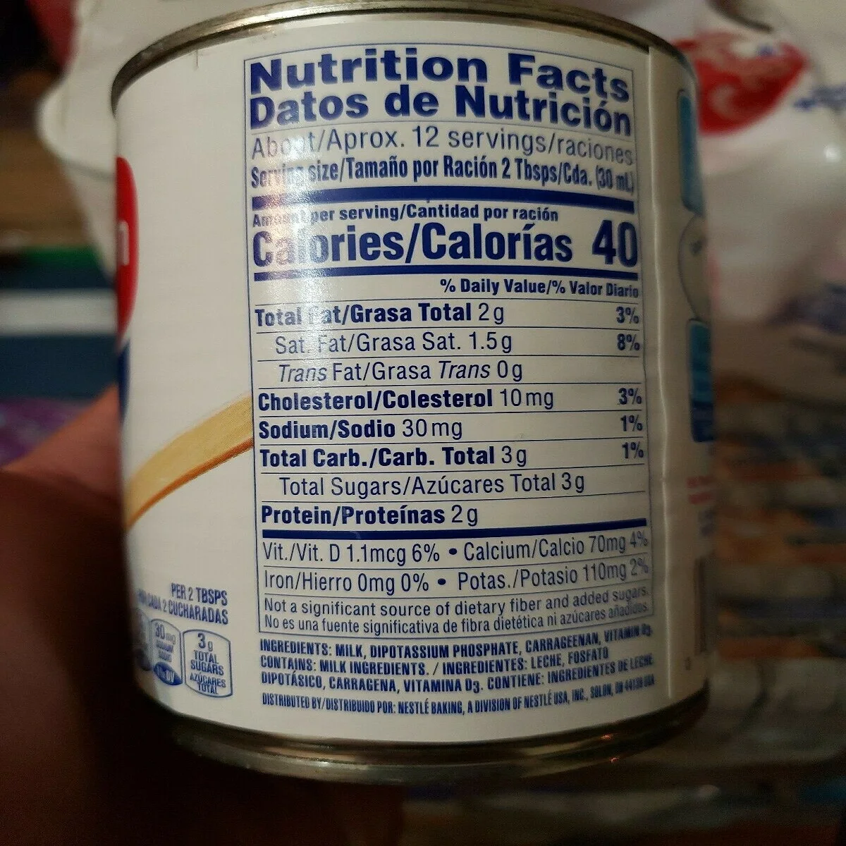 Nestle Carnation Sweetened Condensed Milk - Buy Condensed Milk In Bulk ...