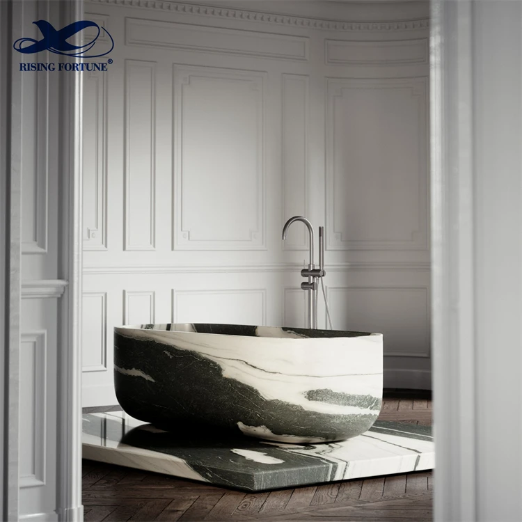 marble stone white bathroom bathtub