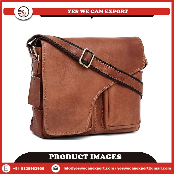 Leather Messenger Bag Indian Vintage Handmade Genuine Buffalo Leather