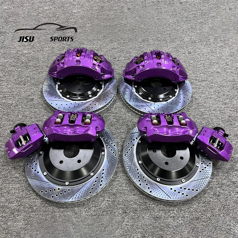 Full Set 19z 4pot 6 Piston Caliper Upgrade Kit BBK Handbrake 355-400mm Rotor for Toyota 86 Lixiang Byd Song Plus Song Pro