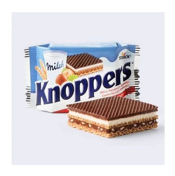 Knoppers Milk Chocolate Hazelnut Wafer Candy,Share Size 6 Pack,5.03oz ...