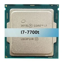 Used Cpu I7-7700t for Intel 7700 7700k 7700t 7gen Desktop Professional Processor Pc Gaming 2.9GHz