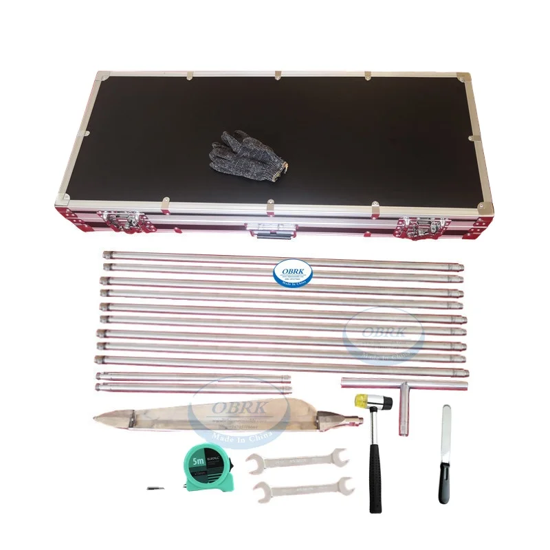 Stainless Steel Peat Sampler - Depth of 10m Handle Set