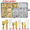 345pcs/box+Golden/silvery