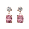 18k Rose Gold Plated Earrings For Women DE0710-223
