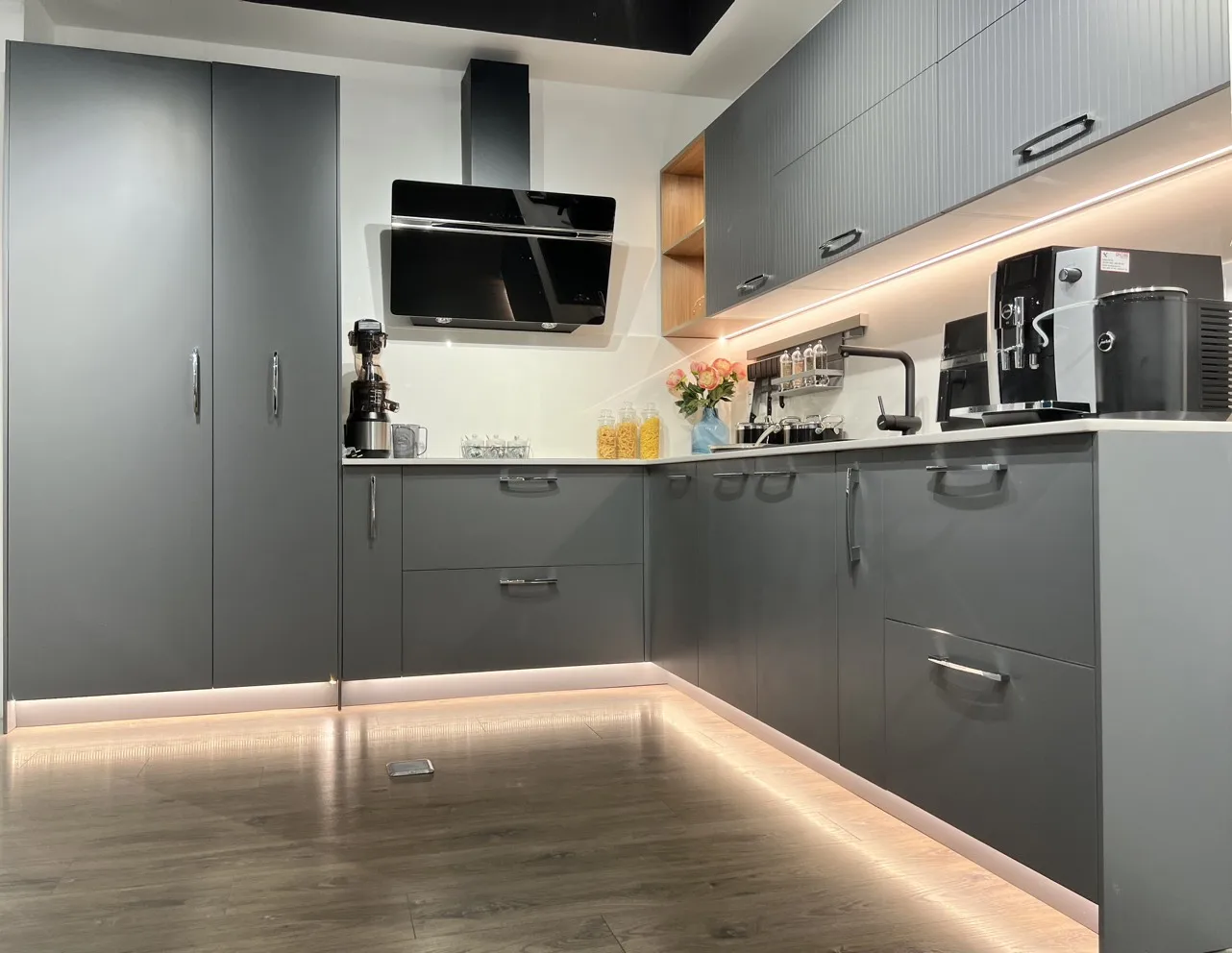 Rta Modern Kitchen Shaker Door Home Furniture Vietnam