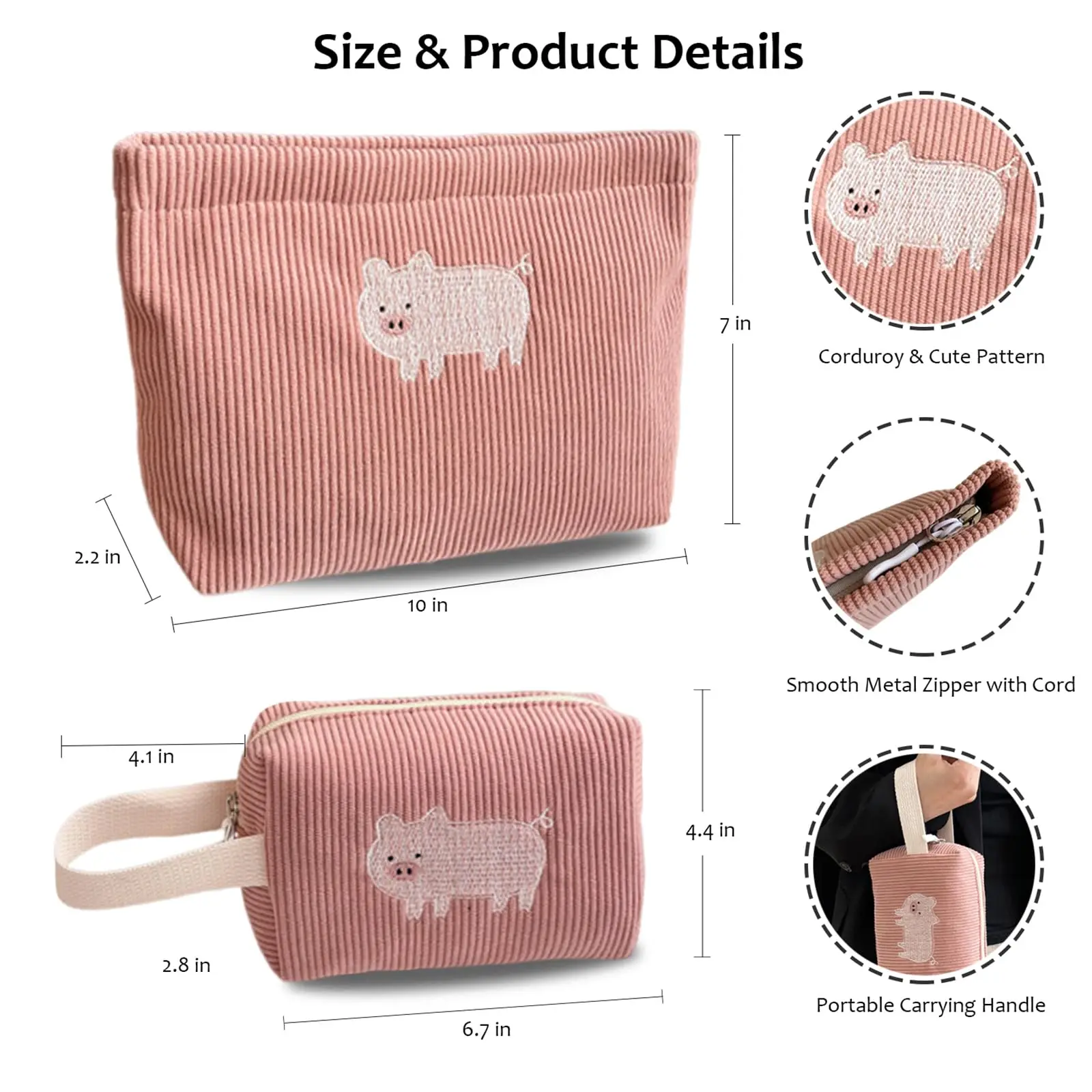 large cosmetic travel bag