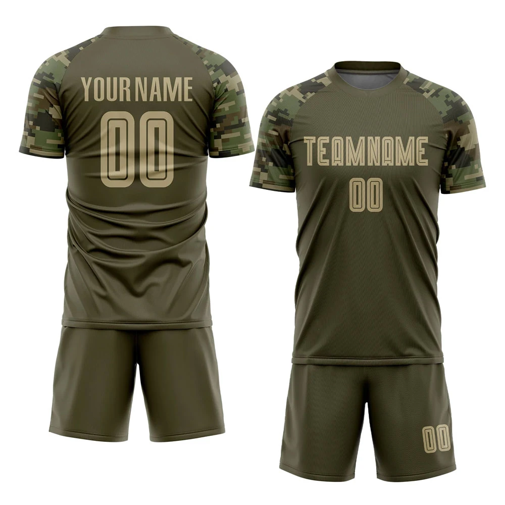 Latest Design Custom Sublimated Breathable Plain Soccer Uniform 2025 New Arrival OEM Services Slim Fit Soccer Uniforms