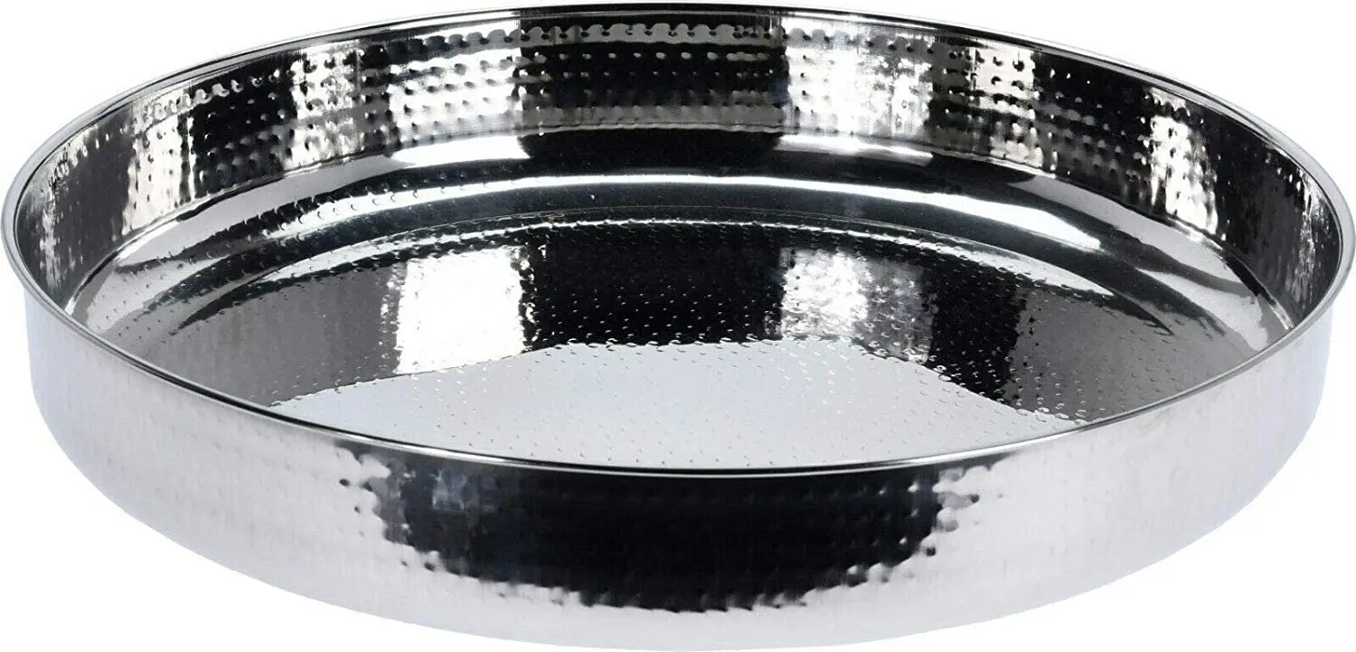 Decorative Metal Enamel Tray Vanity Tray And Serving Tray For Bathroom