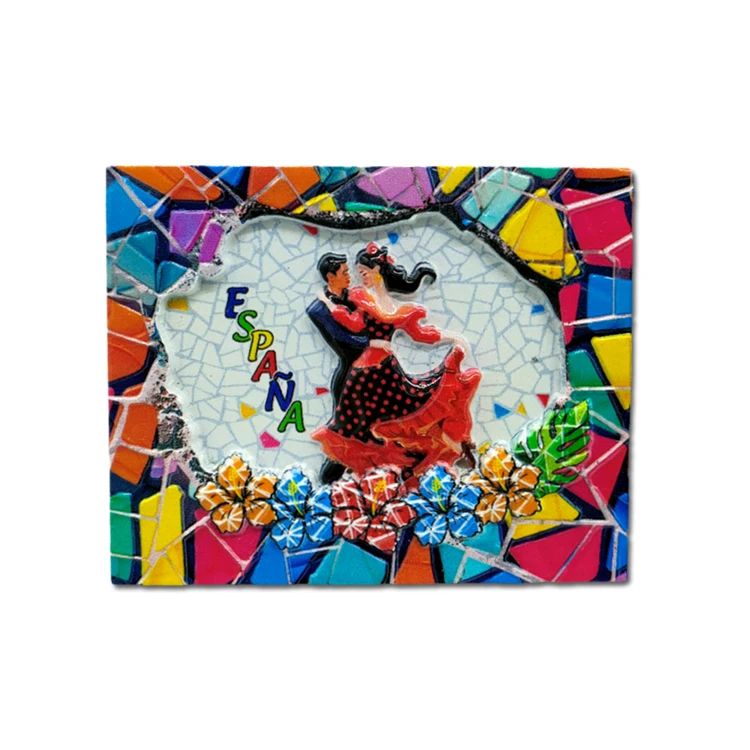 Factory Custom Logo Resin Printing Tourist Gift Argentina Souvenirs Buenos Aires Fridge Magnet