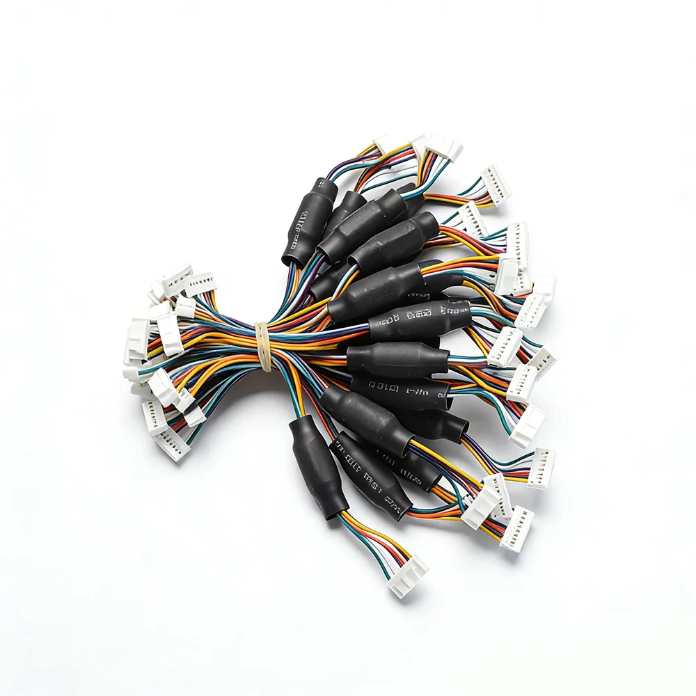 7-Pin 1.25mm Pitch Molex PicoBlade Cable Supply Adapter Electrical Wire Motorcycle Wiring Harness Automotive Assembly