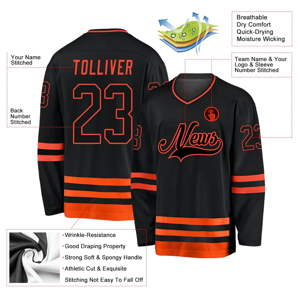 Hockey Name Number Kit for Jersey Athletic Style 2 Color 