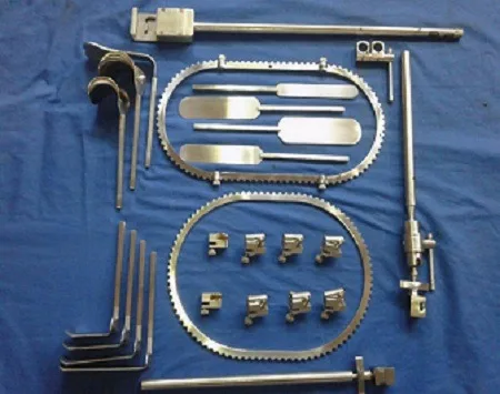 Table Mounted Bookwalter Retractor Set Complete & New Surgery BOOKWALTER Retractor Kit Stainless Steel Book Walter Retractor