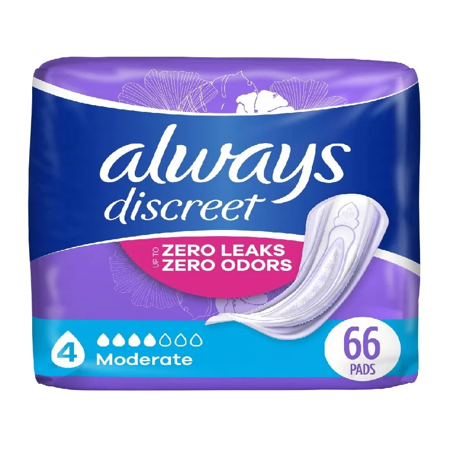 Always Discreet Adult Incontinence Underwear For Women, Size S/M, 64 CT - View #4