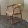 Fine sanded Teak Ab
