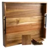 Acabado de madera natural