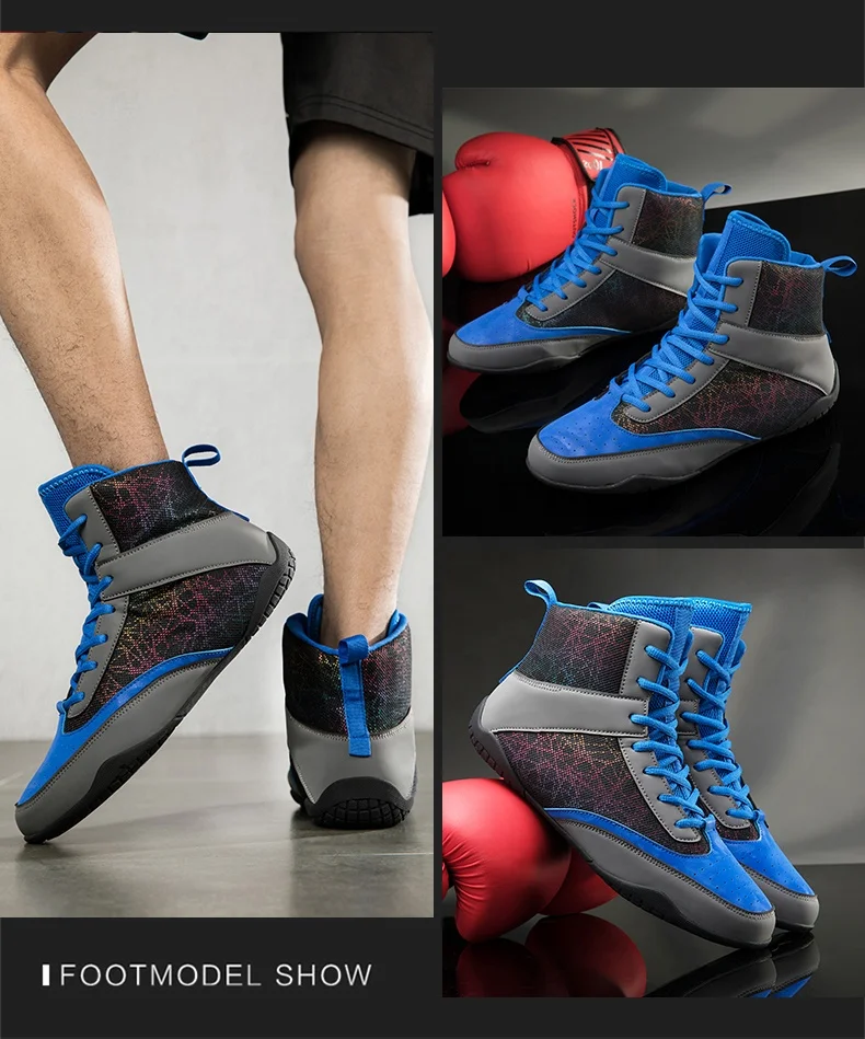 Best Boxing Wear Shoes For Wrestling Or Kick Boxing In White Color With