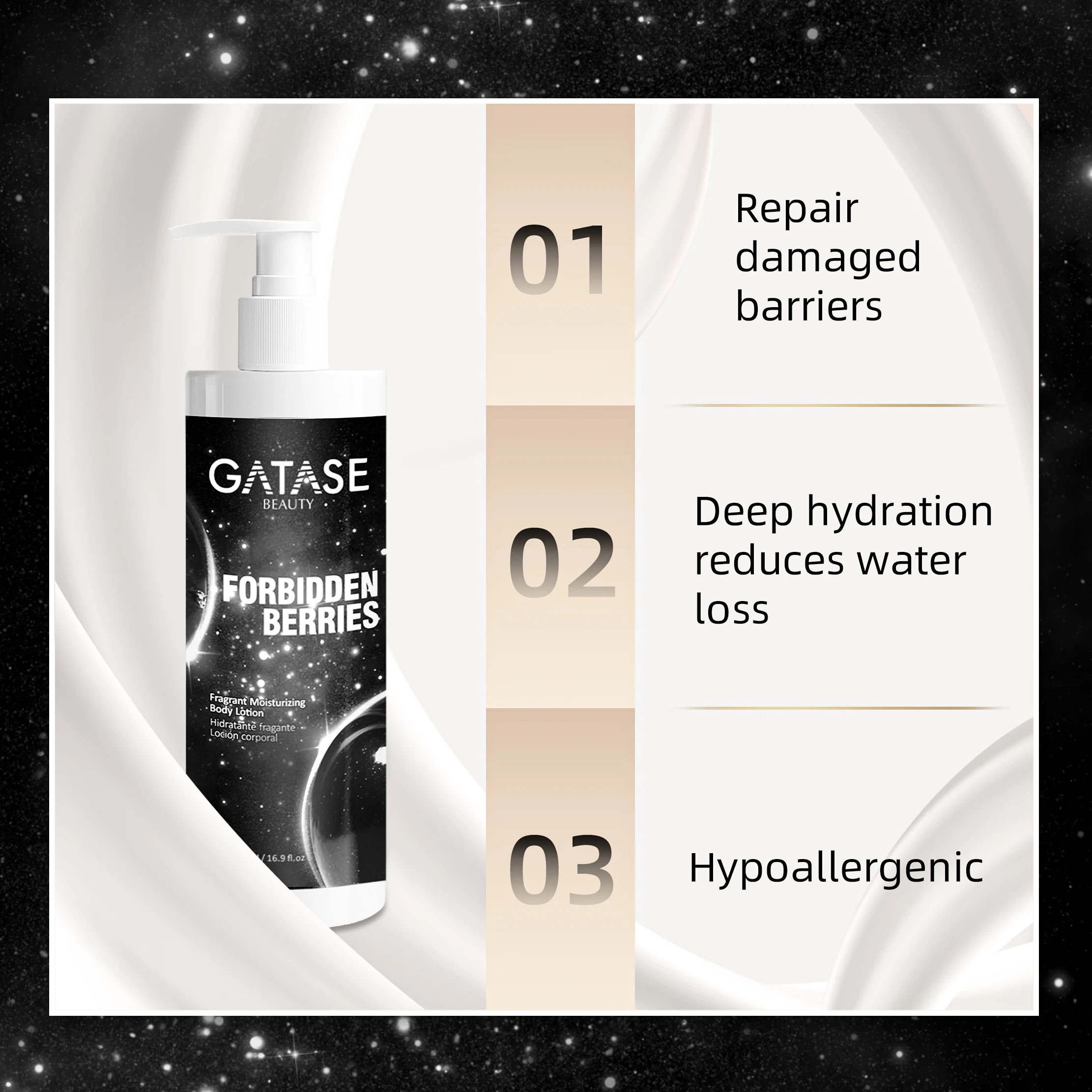 OEM Private Label Long Lasting Fragrance Organic Moisturizing