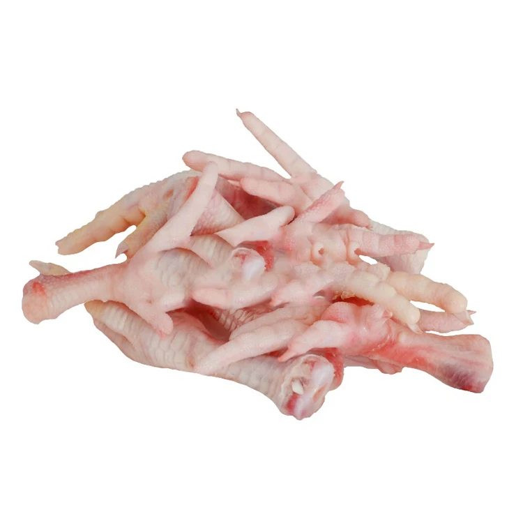 EXPORT GRADE HALAL FROZEN WHOLE CHICKEN FEET CHICKEN PAW Frozen Chicken Paws for Sale 100% Fresh Certification