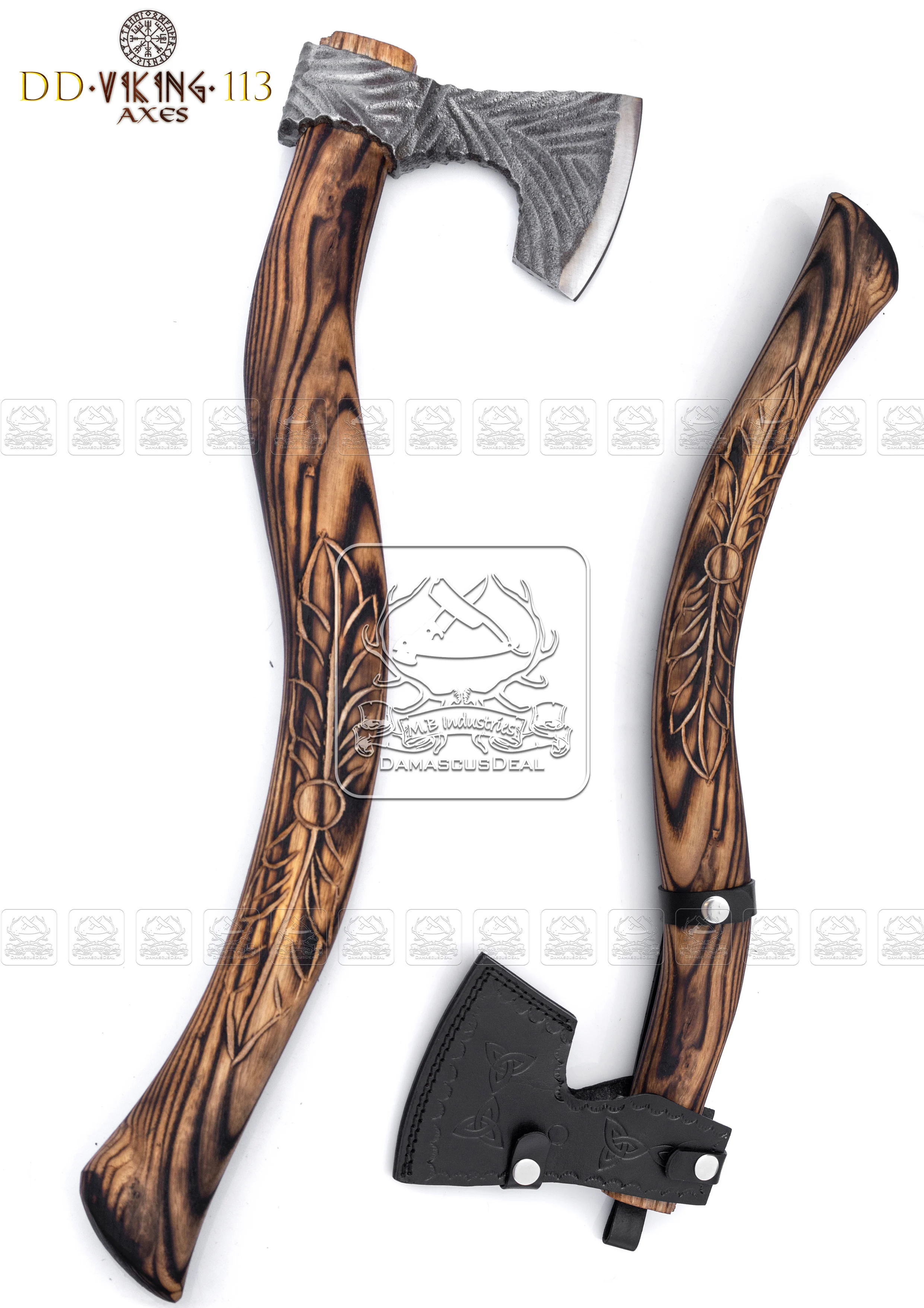 Hand Viking Axe Ddvikingaxe104 Northmen Tomahawk Viking Style Handmade Bearded Axe Head