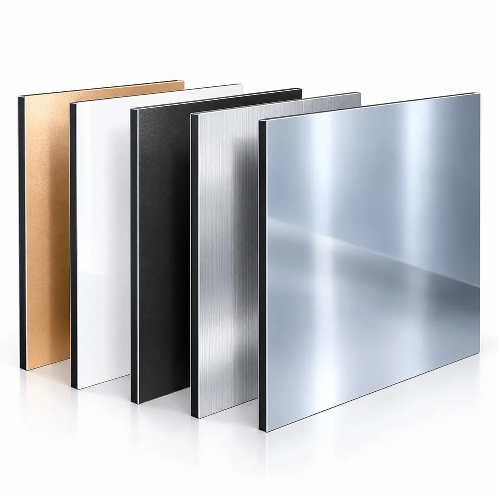 Metal Cladding Available Color Aluminium Composite Panels ACP and Aluminum Cladding Sheets in Various ...