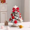 35cm snow tree red