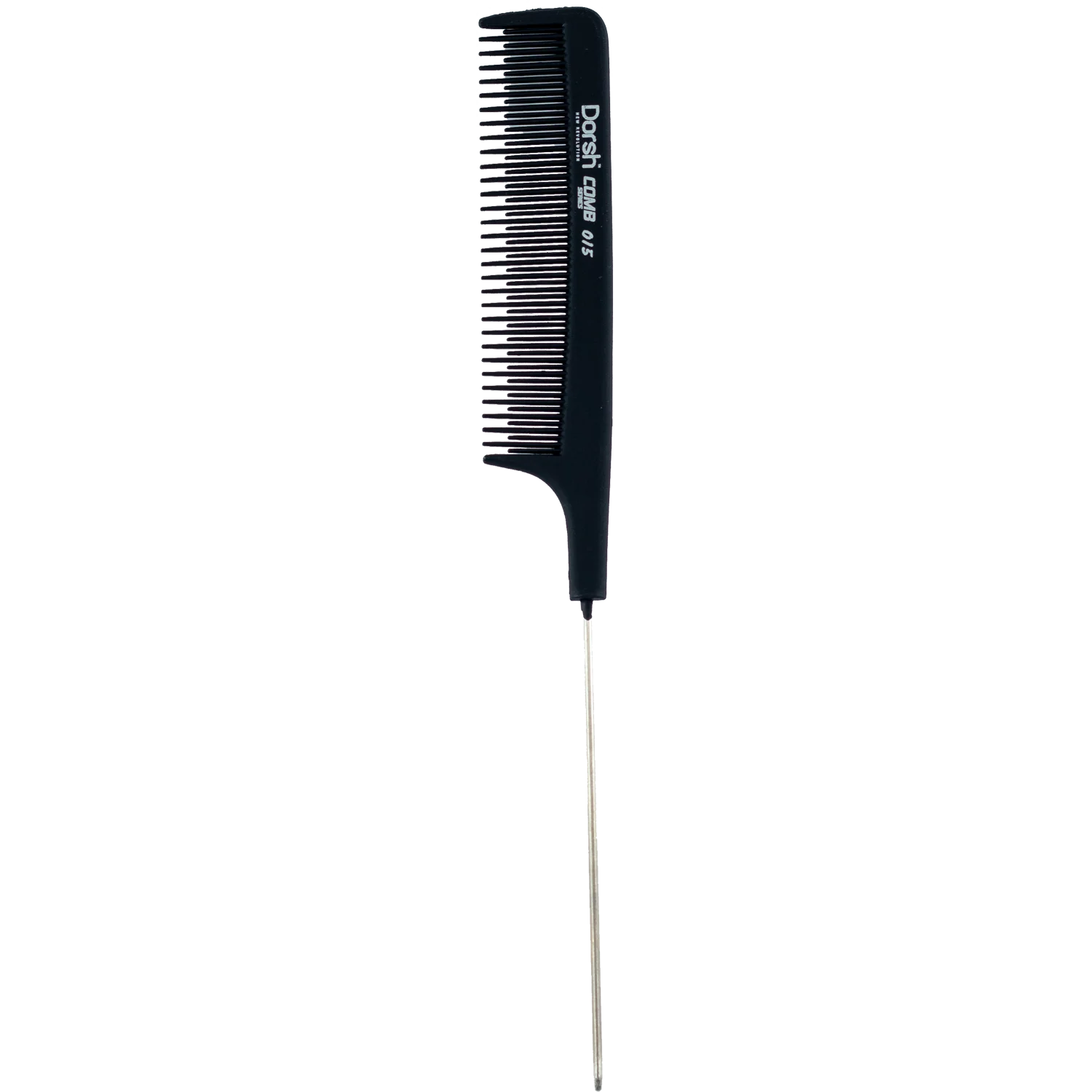 Профессиональная расческа DORSH серия антистатических Flexiblen прочная и термостойкая металлическая ручка 015