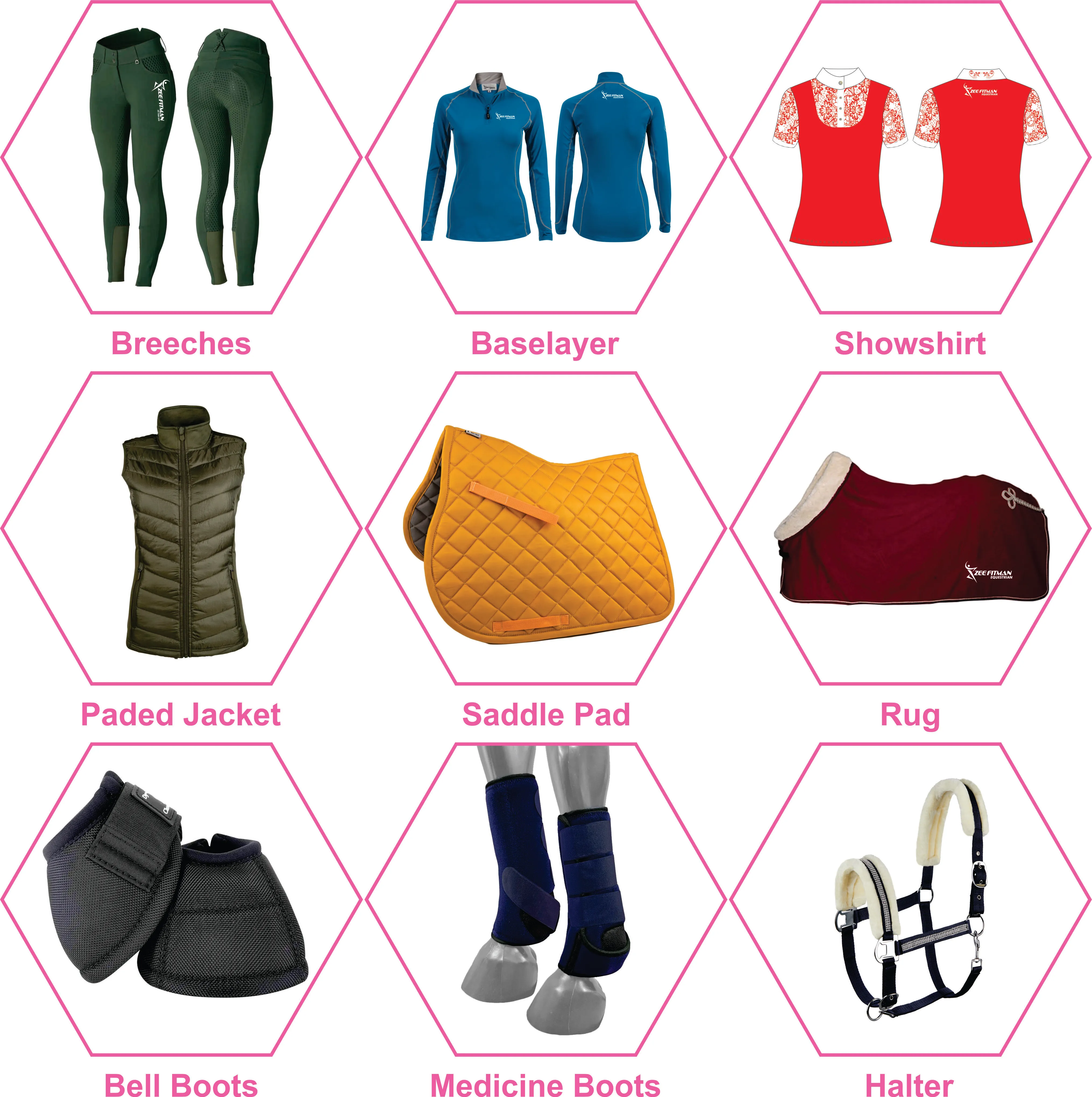 Women's Breathable Skinfriendly Equestrian Racing Show Shirt Lady