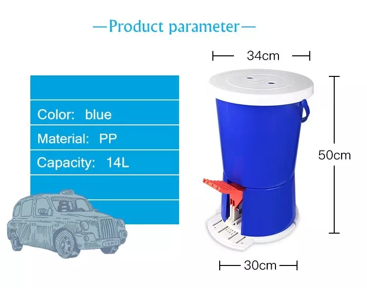 Epsilon Mini Portable Washing Machine Electricity Free Laundry Washing