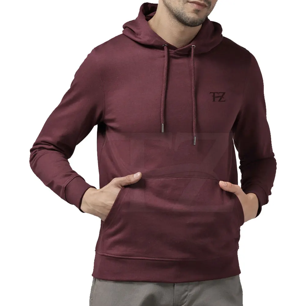 Latest Style New Arrival Men Hoodies Solid Color Long Sleeve Men